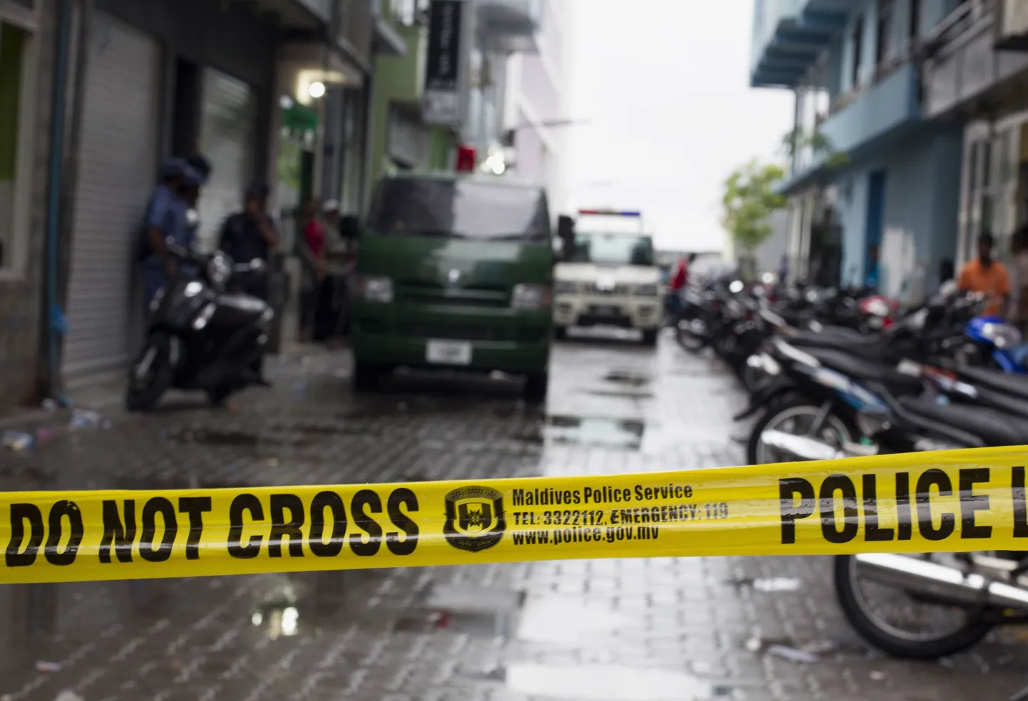 Maldiivide politsei.