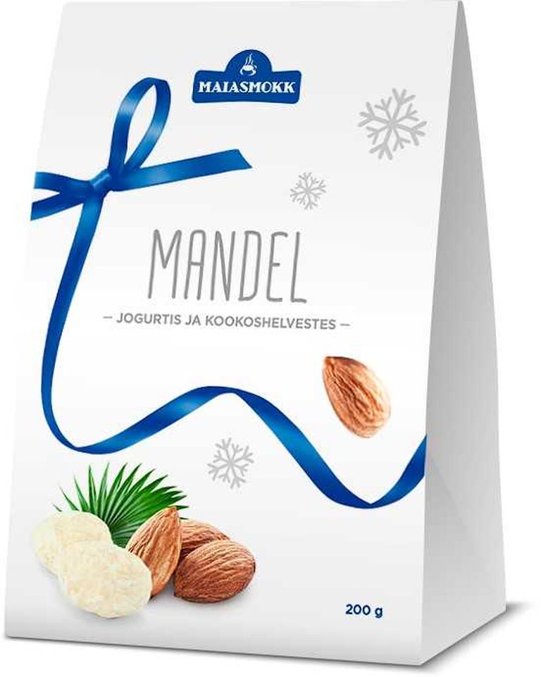 Maiasmoka «Mandel jogurtis ja kookoshelvestes».