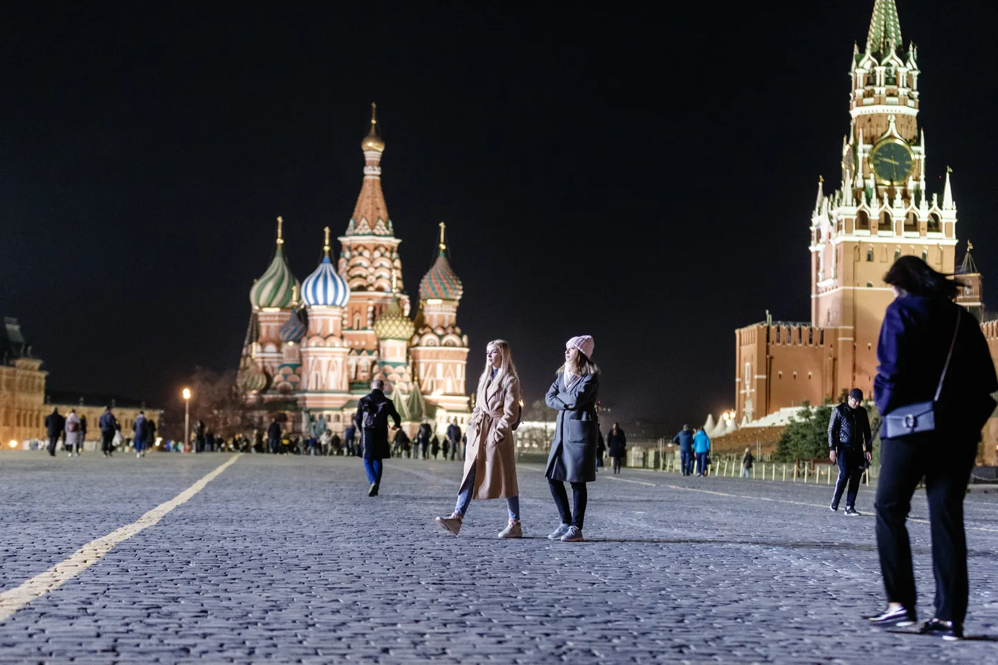 Red Scuare in Moscow.