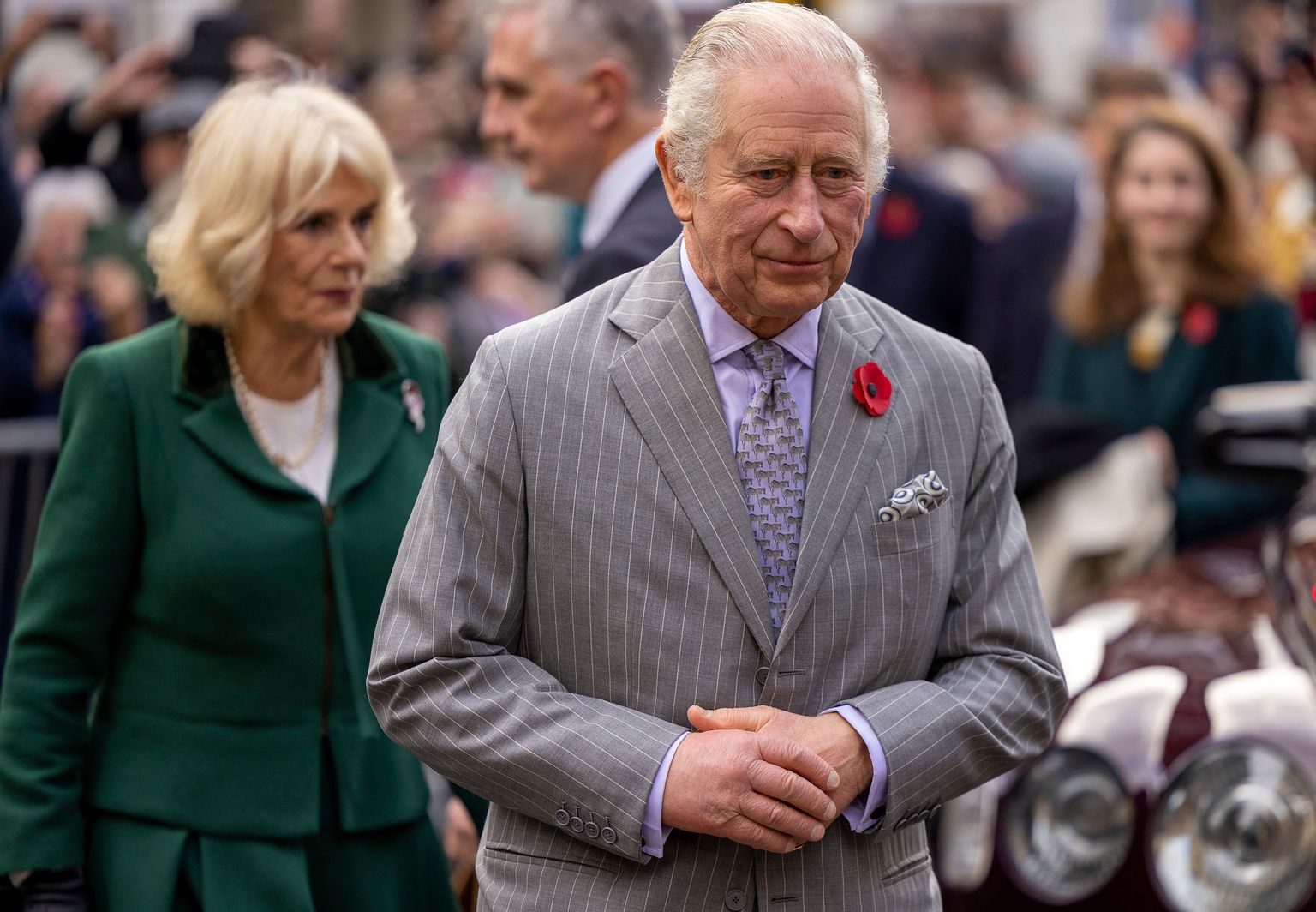 Kuninglas Charles III ja Camilla 9. novembril 2022 Yorkis.