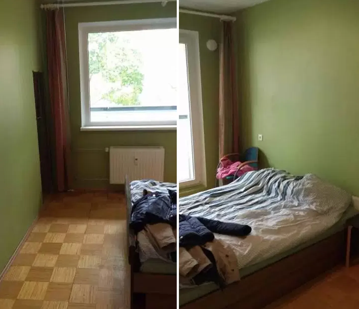 Magamistuba enne remonti.