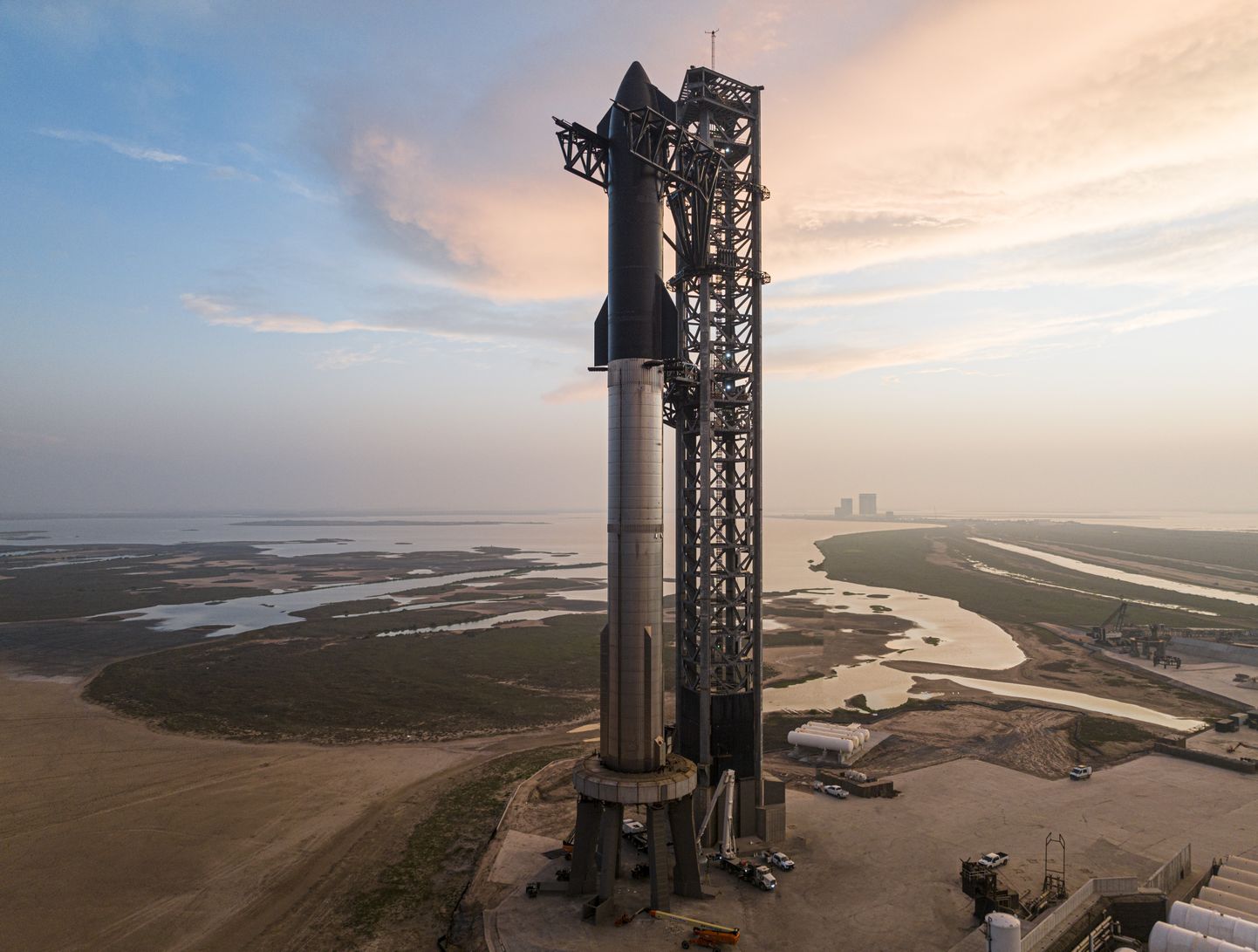 "SpaceX" raķete "Starship".