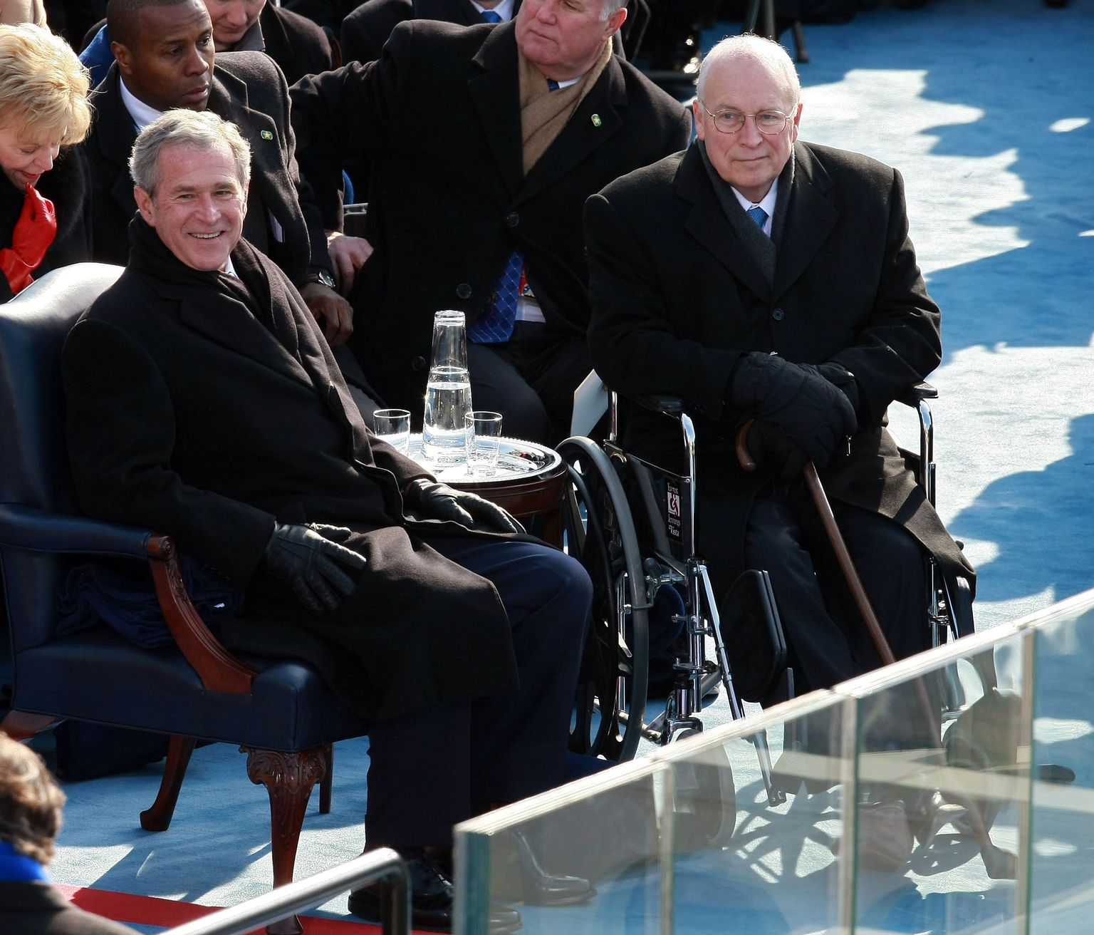 USA president George W. Bush ja asepresident Dick Cheney enne uue riigipea Barack Obama inauguratsiooni.