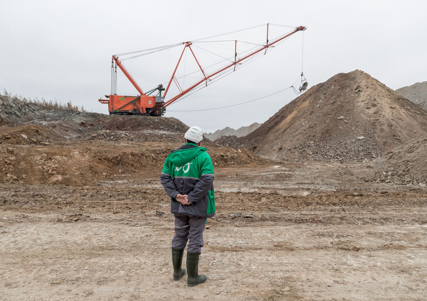 Elektri tootmine Narvas. Põlevkivi kaevandamine Eesti Energia Narva karjääris on Enefit Poweri pärusmaa.