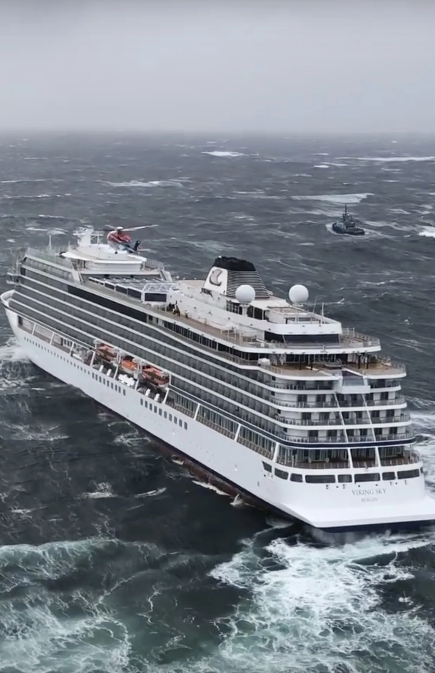 Kruīza kuģis "Viking Sky".