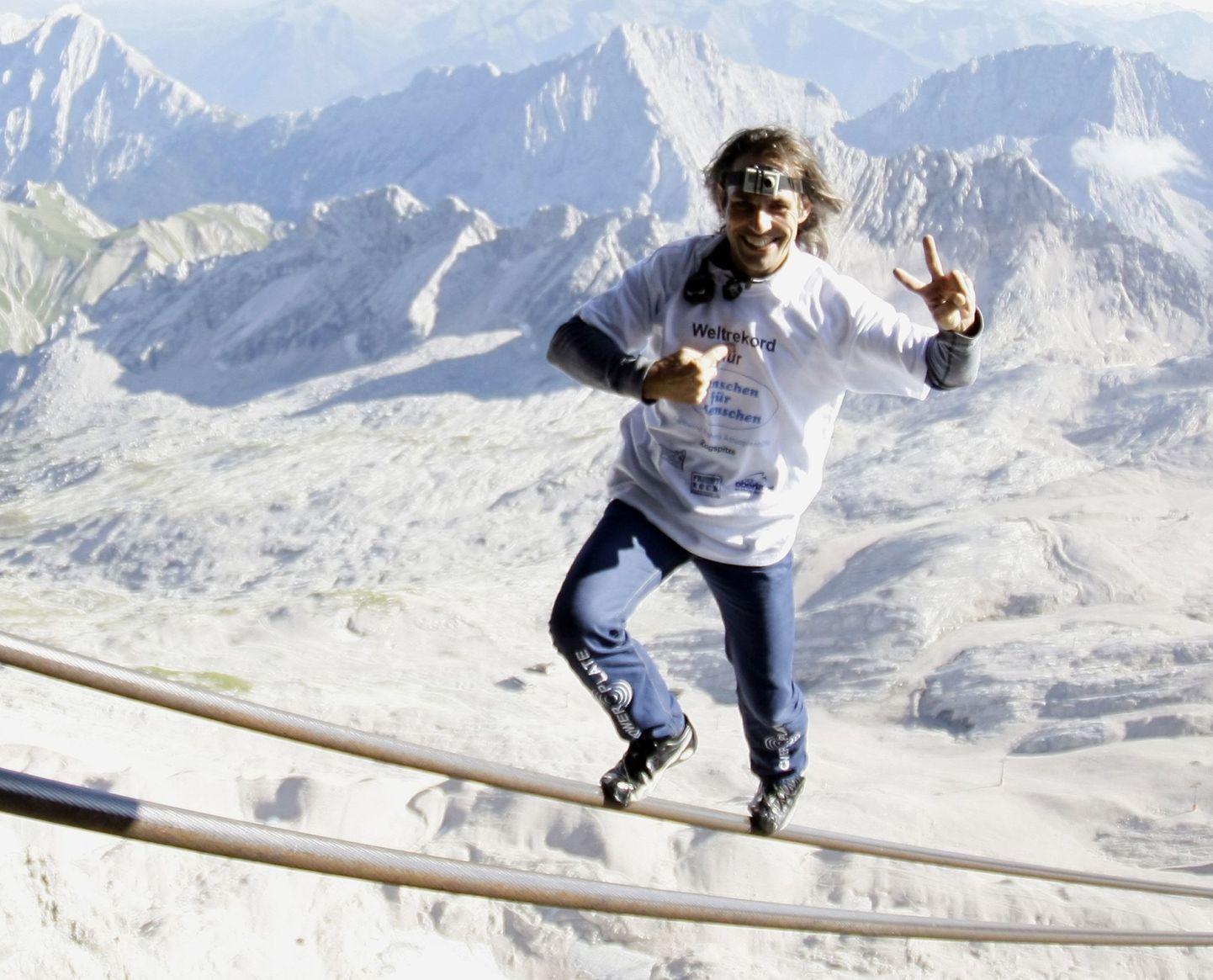 Freddy Nock tegi rekordi Saksamaa kõrgeima mäe tõstukikaablil