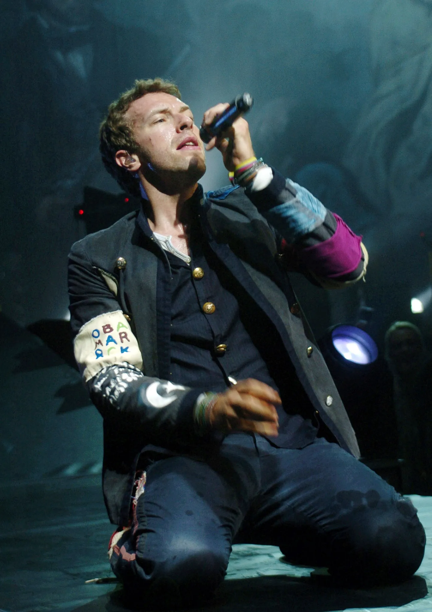 Coldplay staar Chris Martin