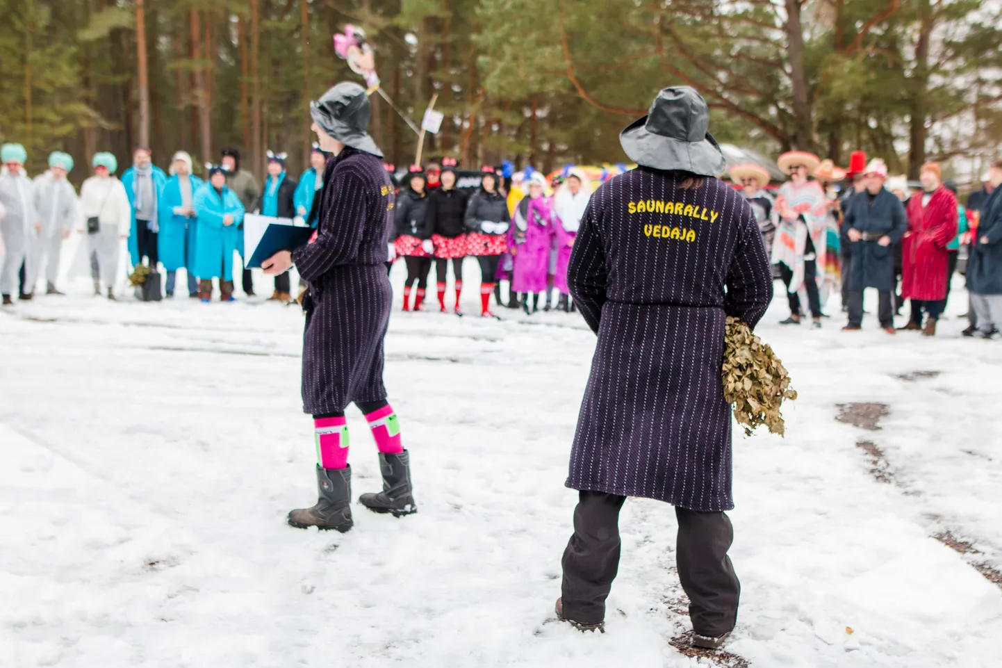 Saunaralli Häädemeeste vallas.
