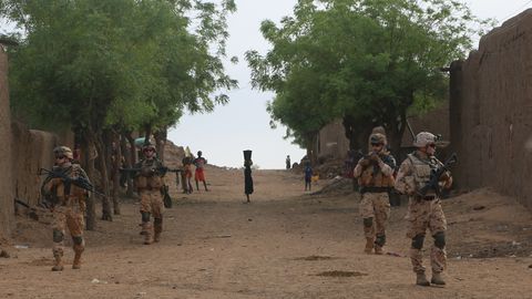 Солдаты нового эстонского контингента приступили к несению службы в Мали