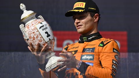 Lando Noriss uzvar Ungārijas "Grand Prix"