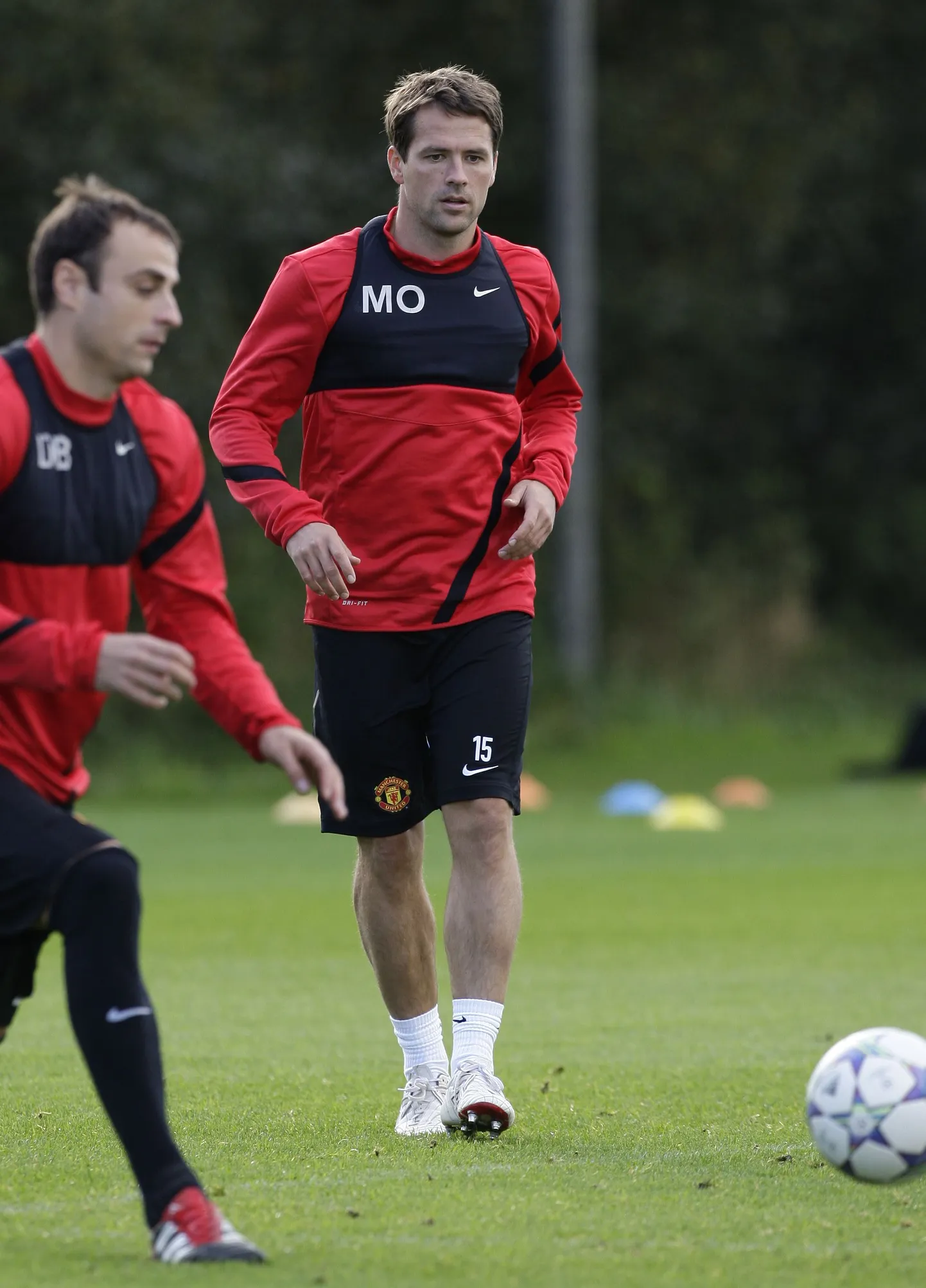 Michael Owen Manchester Unitedi särgis.
