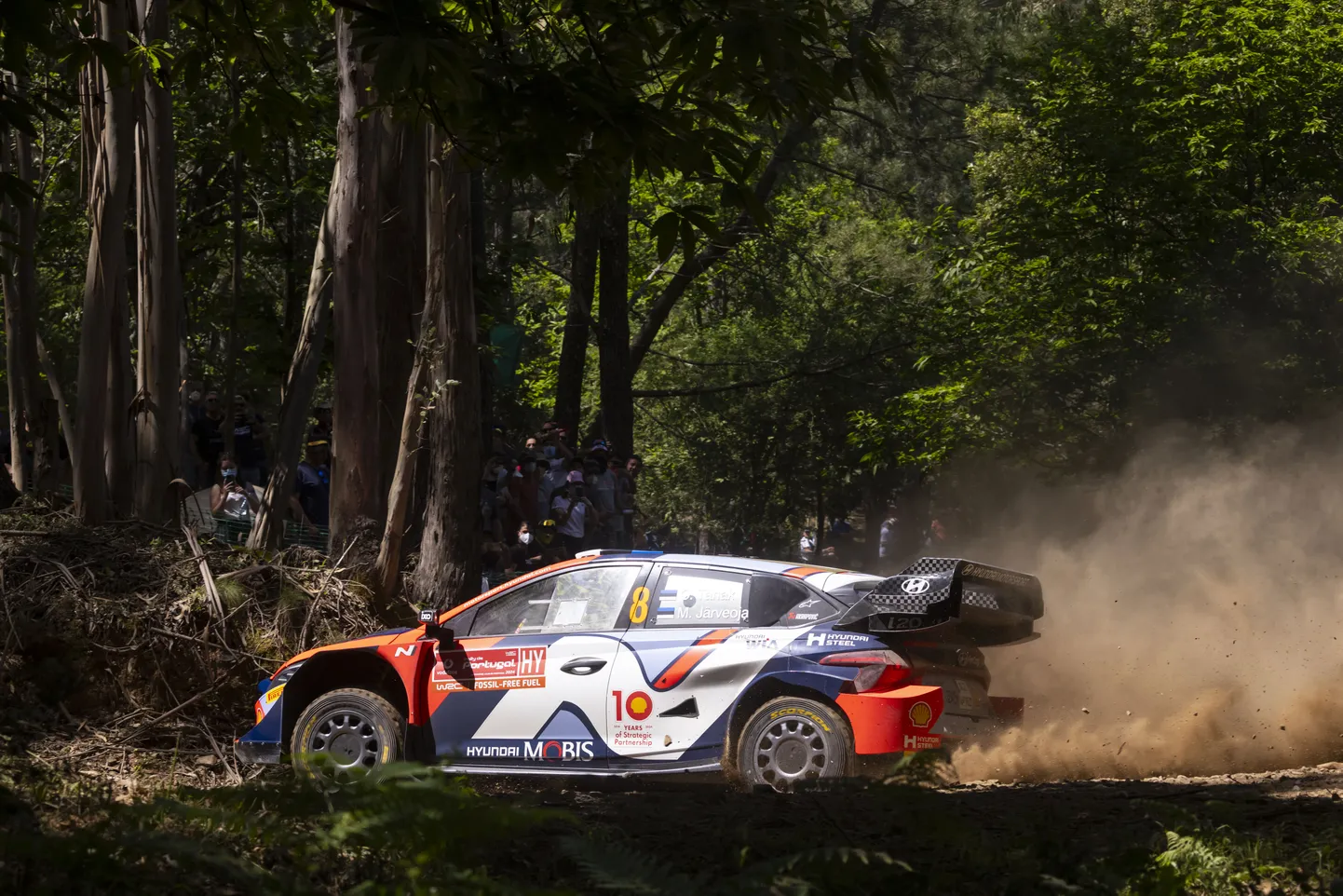 Ott Tänak Portugali MM-rallil 2024. aastal.
