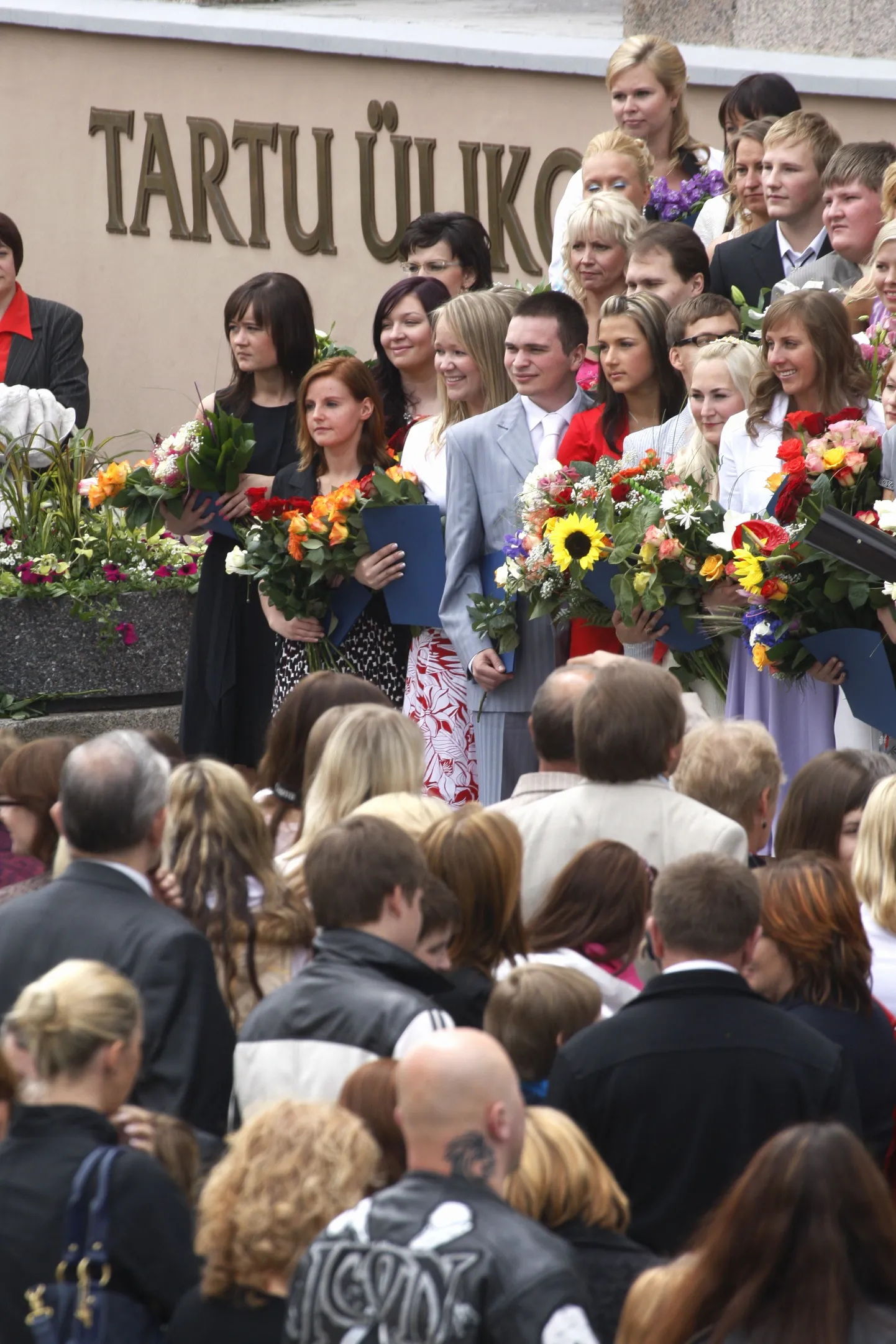 Tartu Ülikooli õigusteaduskonna lõpetajad 2009. aastal.