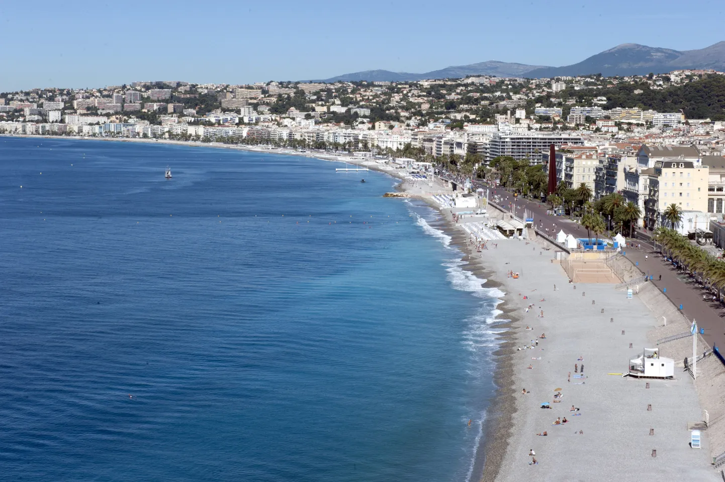 Aerofoto Nice`i Promenade des Anglais´t