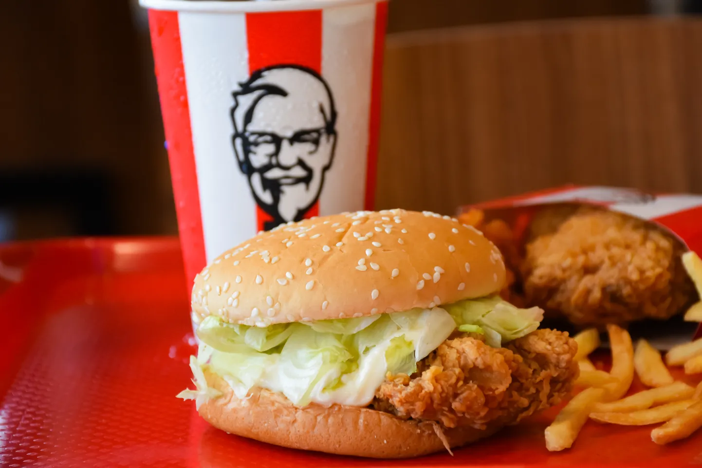 KFC eine. Pilt on illustratiivne.