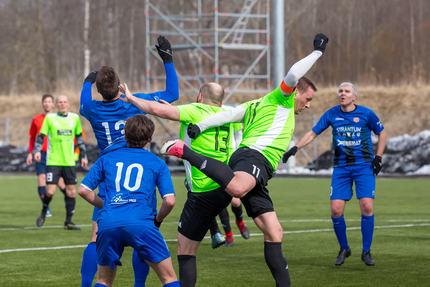 Paide linna kunstmurustaadionil Türi Ganvix-Tabasalu JK
