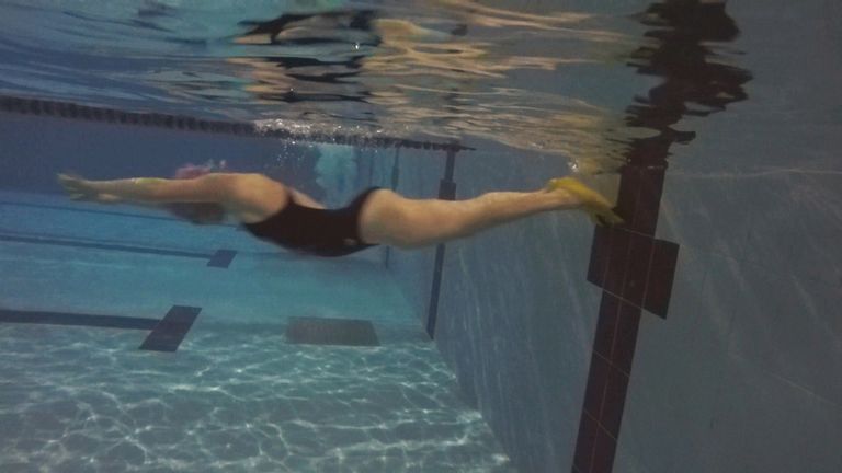  Eesti üks edukamaid ja lootustandvamaid Downi sündroomiga ujujaid Maria Rein.
