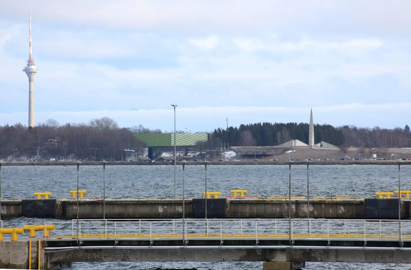 Jalgpallihalli üks eskiisidest