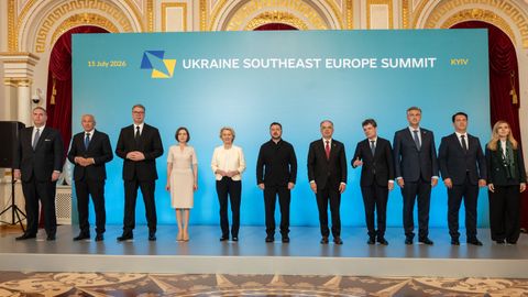 Zelenskõi kõneles Ukraina ja Kagu-Euroopa tippkohtumisel julgeolekust