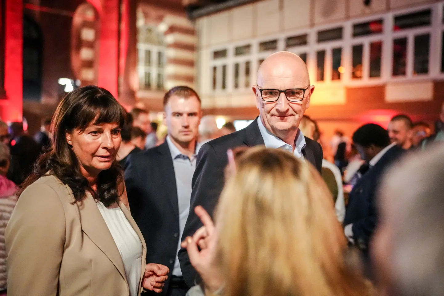 Dietmar Woidke eile Potsdamis.