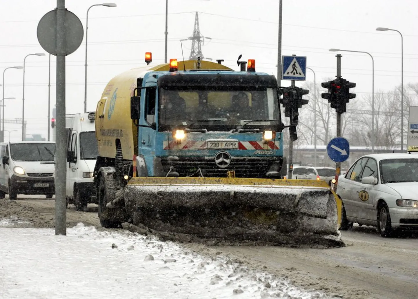 Lumesahk peab tagama liikluses kõikide osapoolte ohutuse.