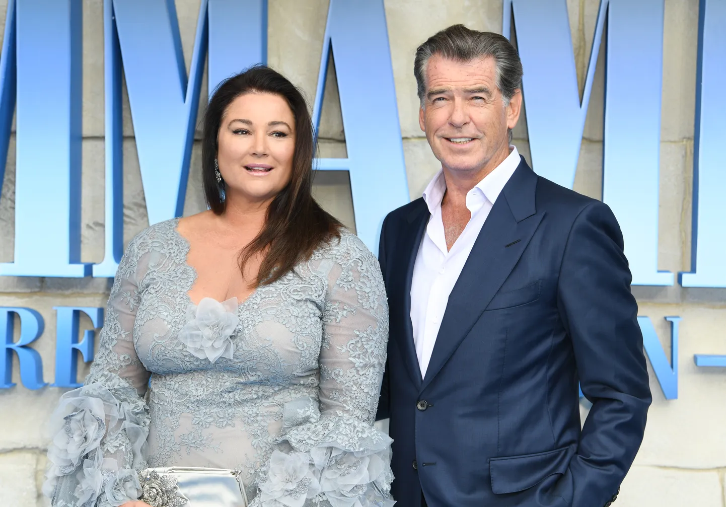 Pierce Brosnan abikaasa Keely Shaye Smithiga 2018. aastal.
