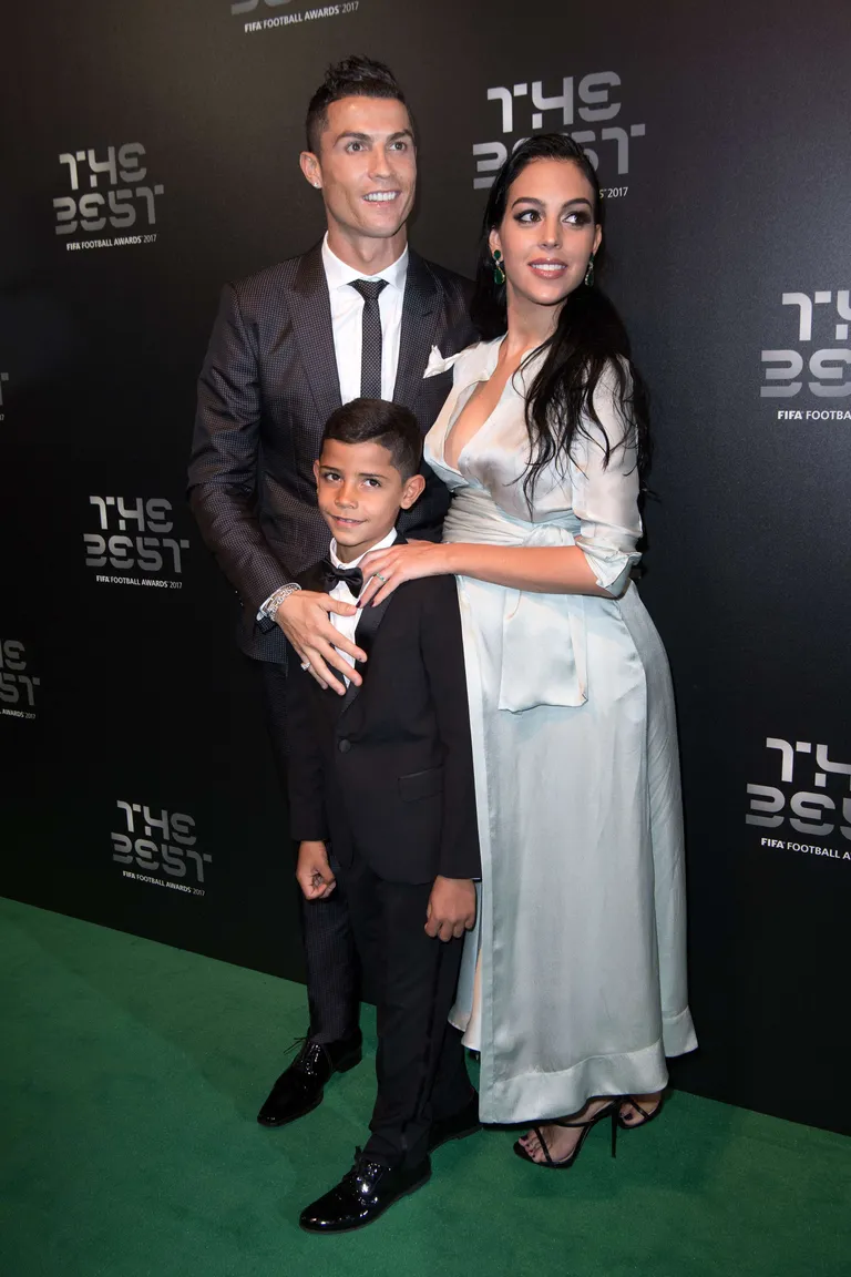 Cristiano Ronaldo, Cristiano Ronaldo Junior ja Georgina Rodriguez