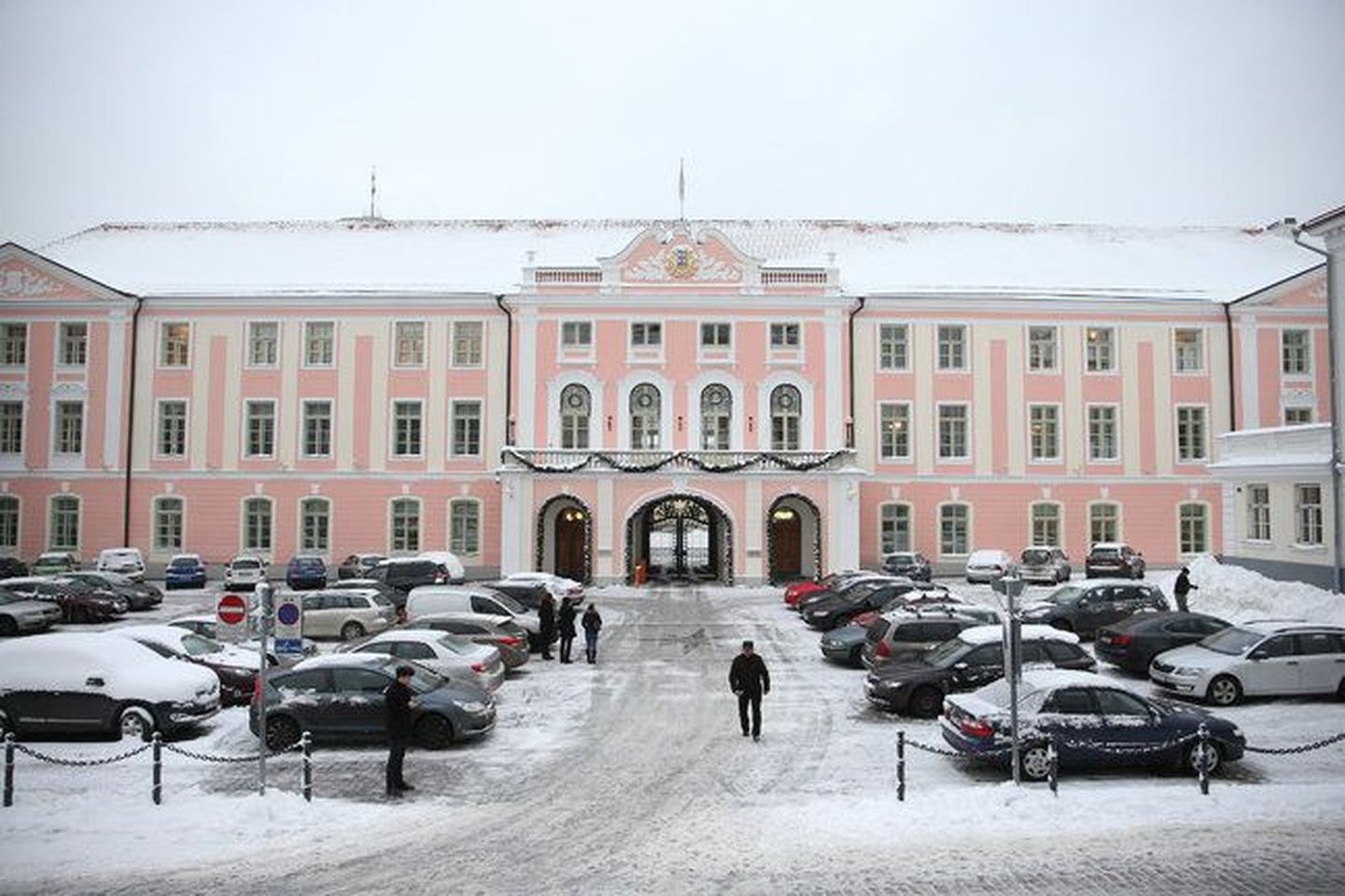 Здание парламента Эстонии (Рийгикогу).