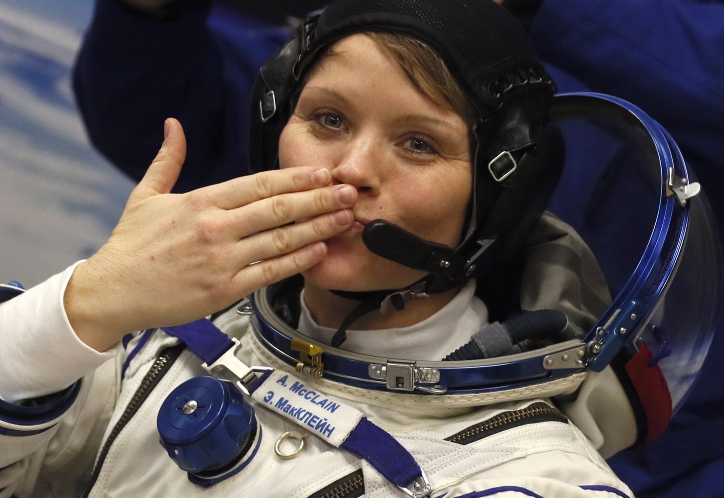 Amerikāņu astronaute Enna Makleina 