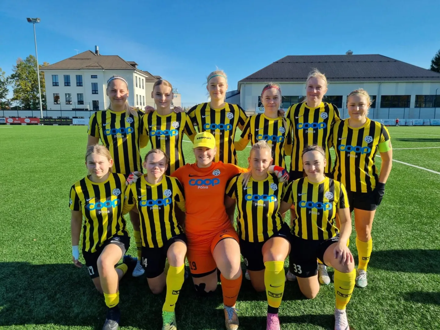Põlva FC Lootos naiskond.