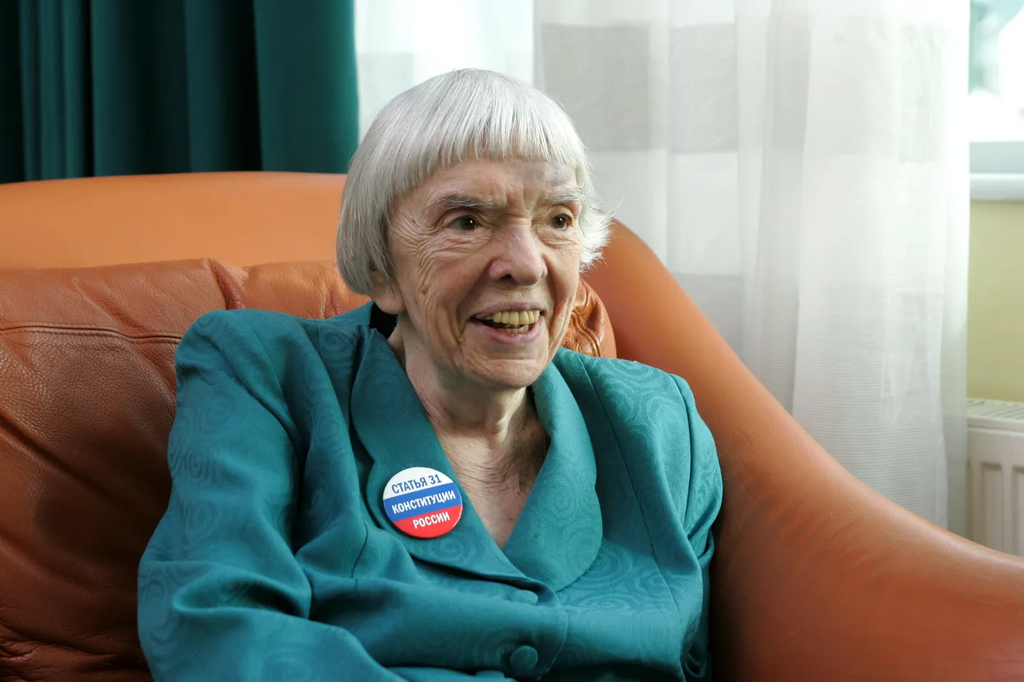 Ljudmilla Aleksejeva märtsis 2010. aastal Tallinnas.