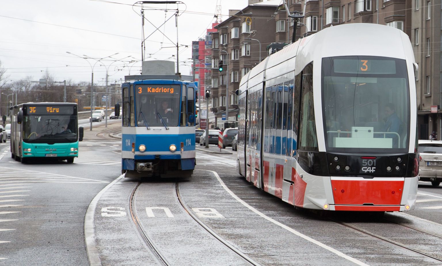 Juulis Katkeb Trammiliiklus Kolmeks Nädalaks - Tallinn - Postimees ...