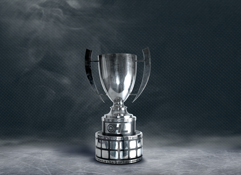 Latvijas hokeja čempionāta ceļojošā trofeja