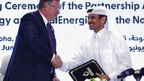 Prantsuse energiahiid liitus Katari suure gaasiprojektiga