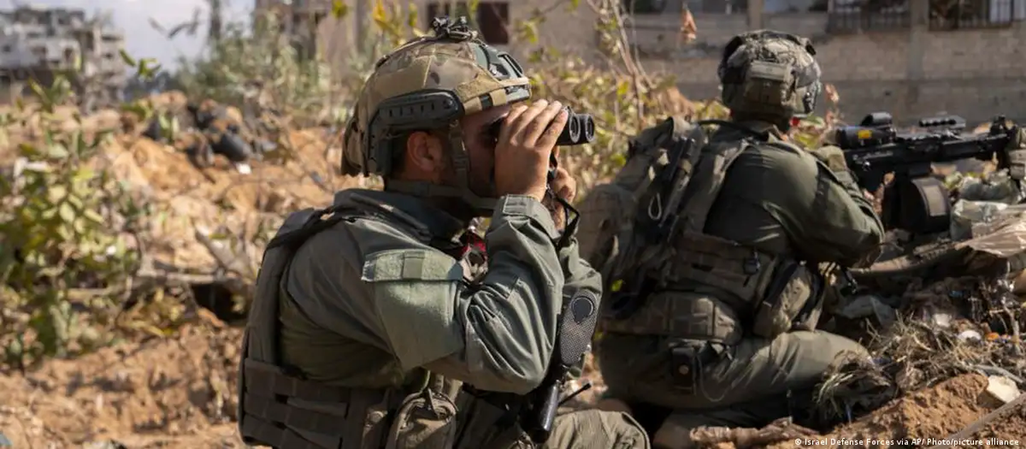 Израильские солдаты в секторе Газа, 2 нобяря 2023 года