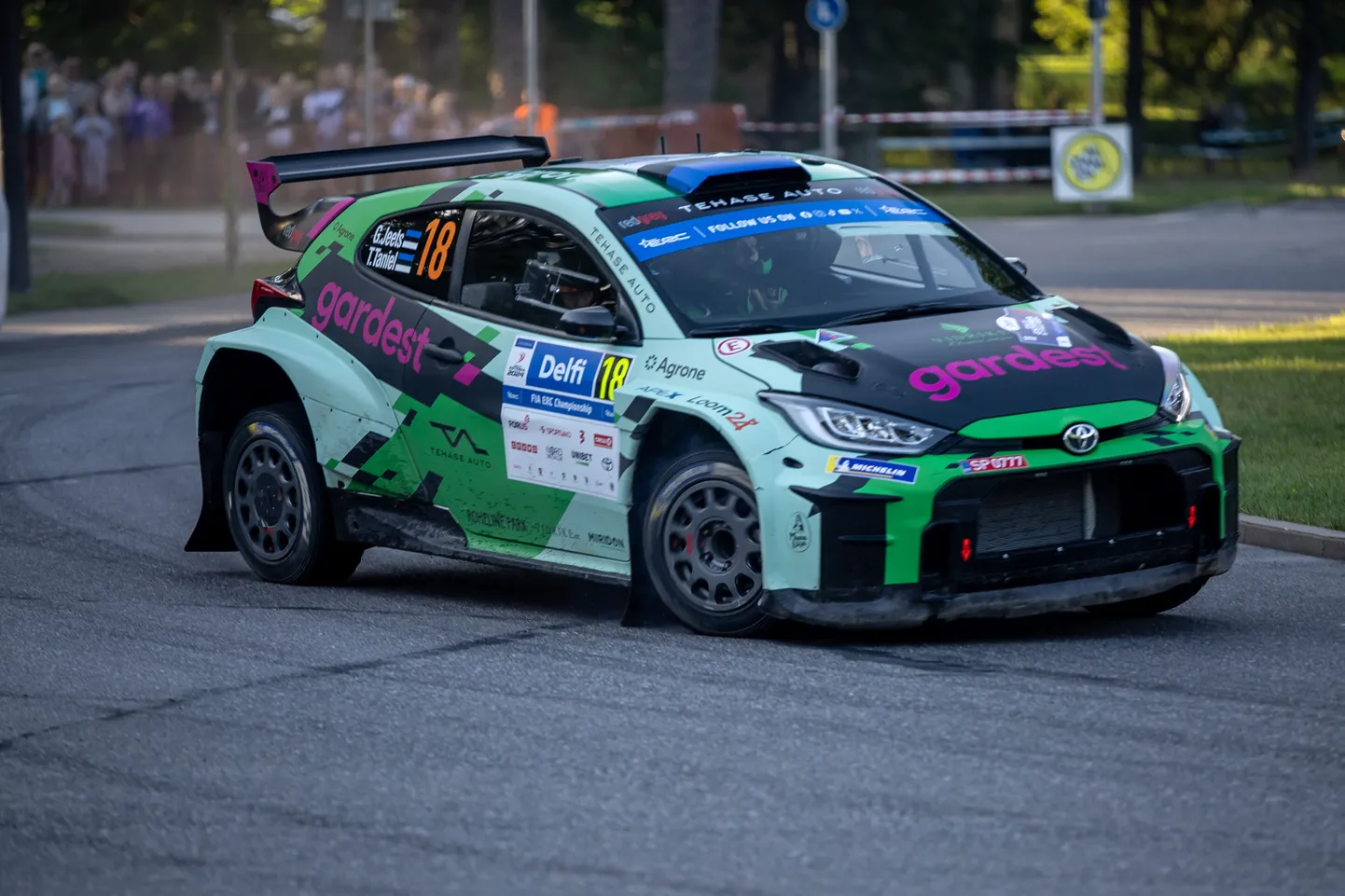 Gregor Jeets 2024. aastal Rally Estonial.