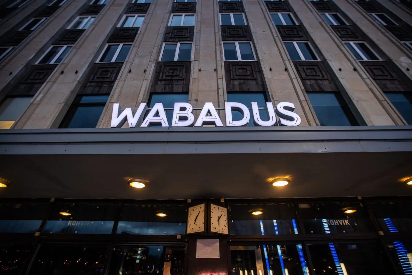 Kohvik Wabadus pandi kinni.