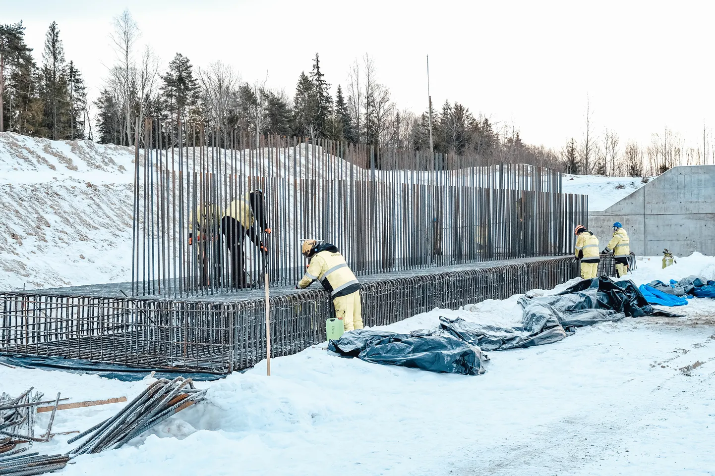 Rail Baltica rajatiste ehitusega on Rapla maakonnas juba alustatud