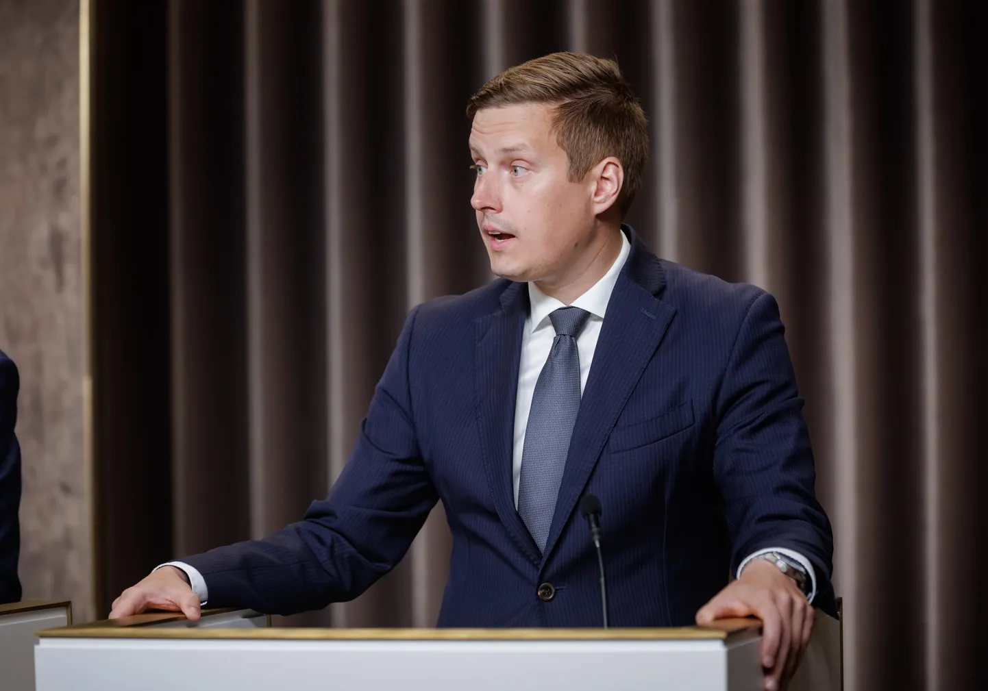 Majandus- ja tööstusminister Erkki Keldo.