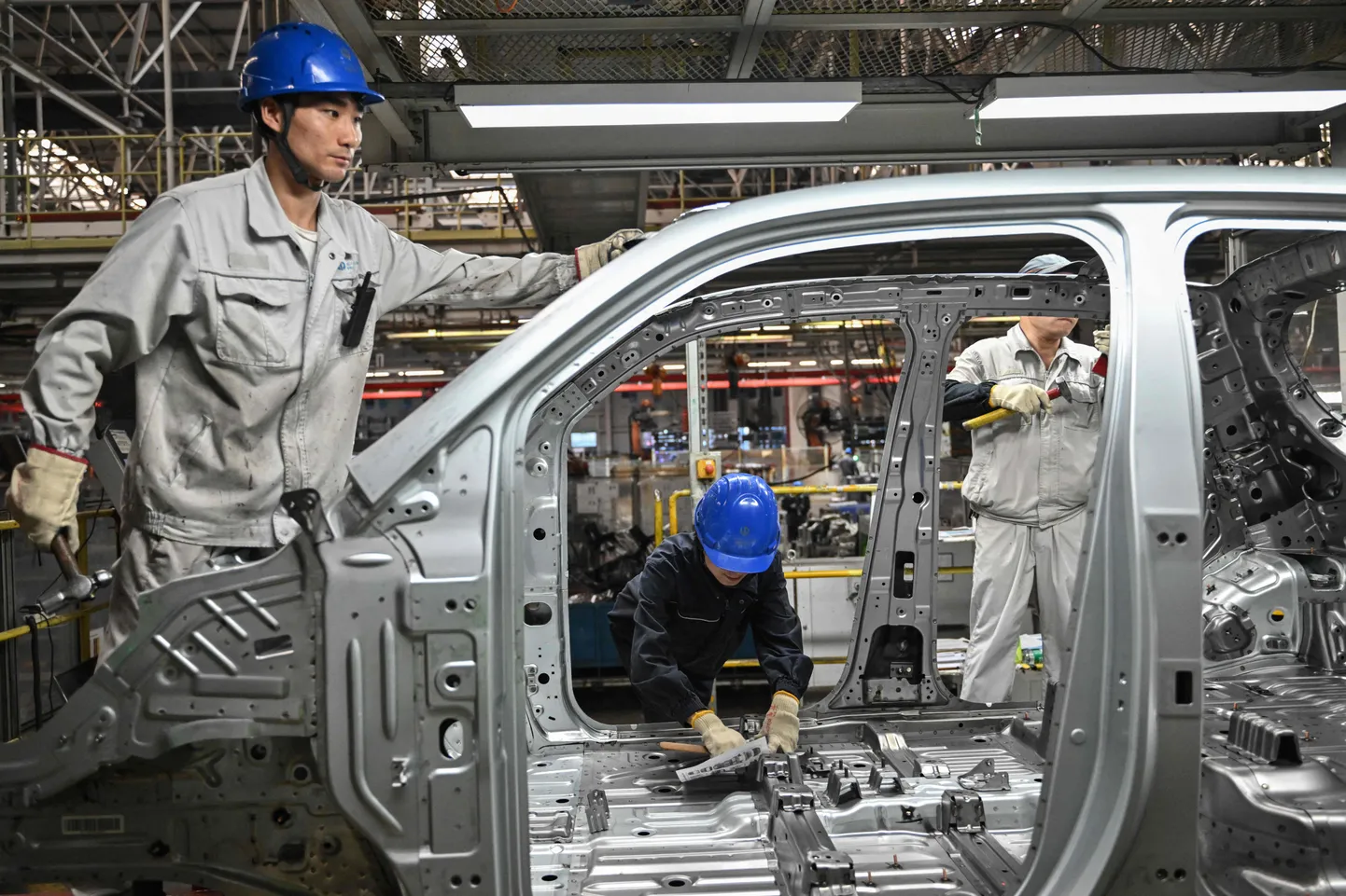 Hiina firma Leapmotor elektriautode tootmisliin Jinhuas.