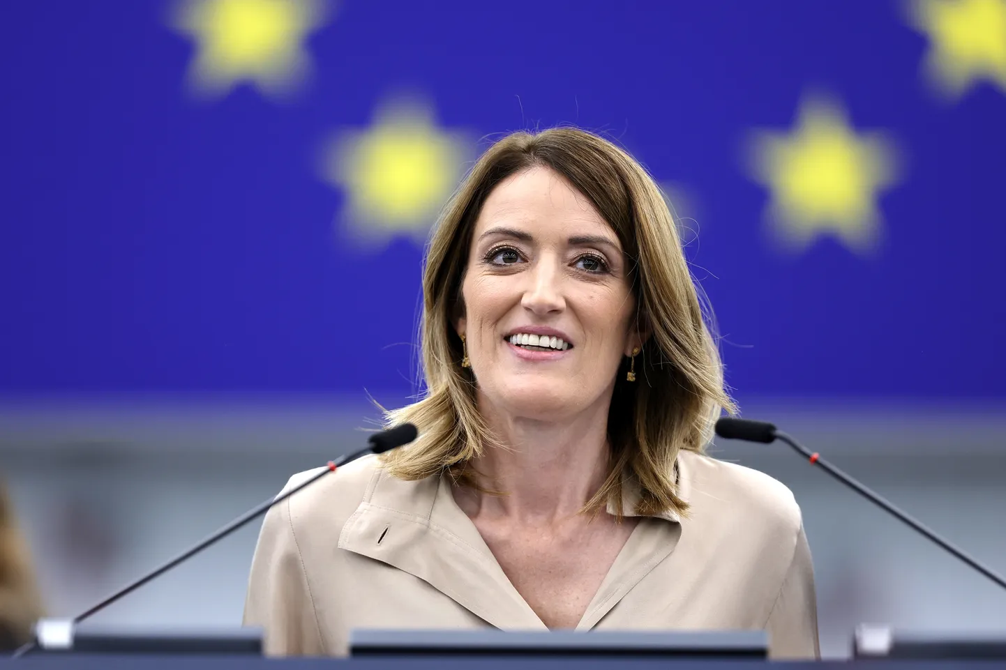 Euroopa Parlamendi presidendiks valiti tagasi Roberta Metsola.
