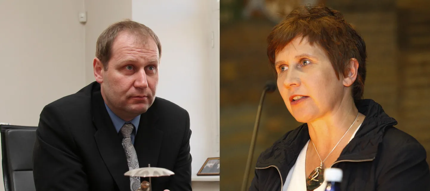 Urmas Kruuse ja Tiia Teppan.