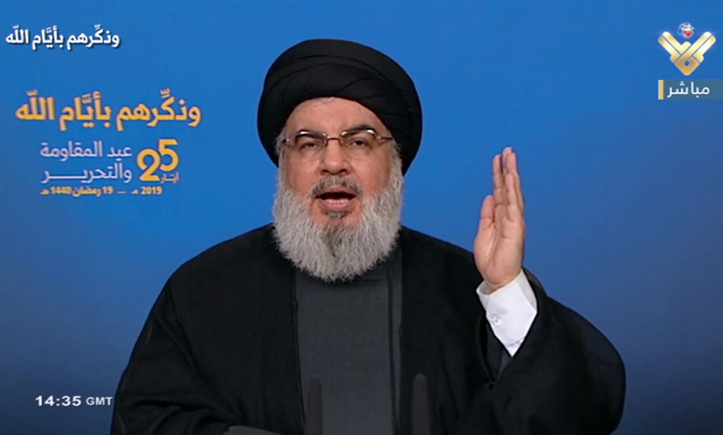 Sayyed Hassan Nasrallah.