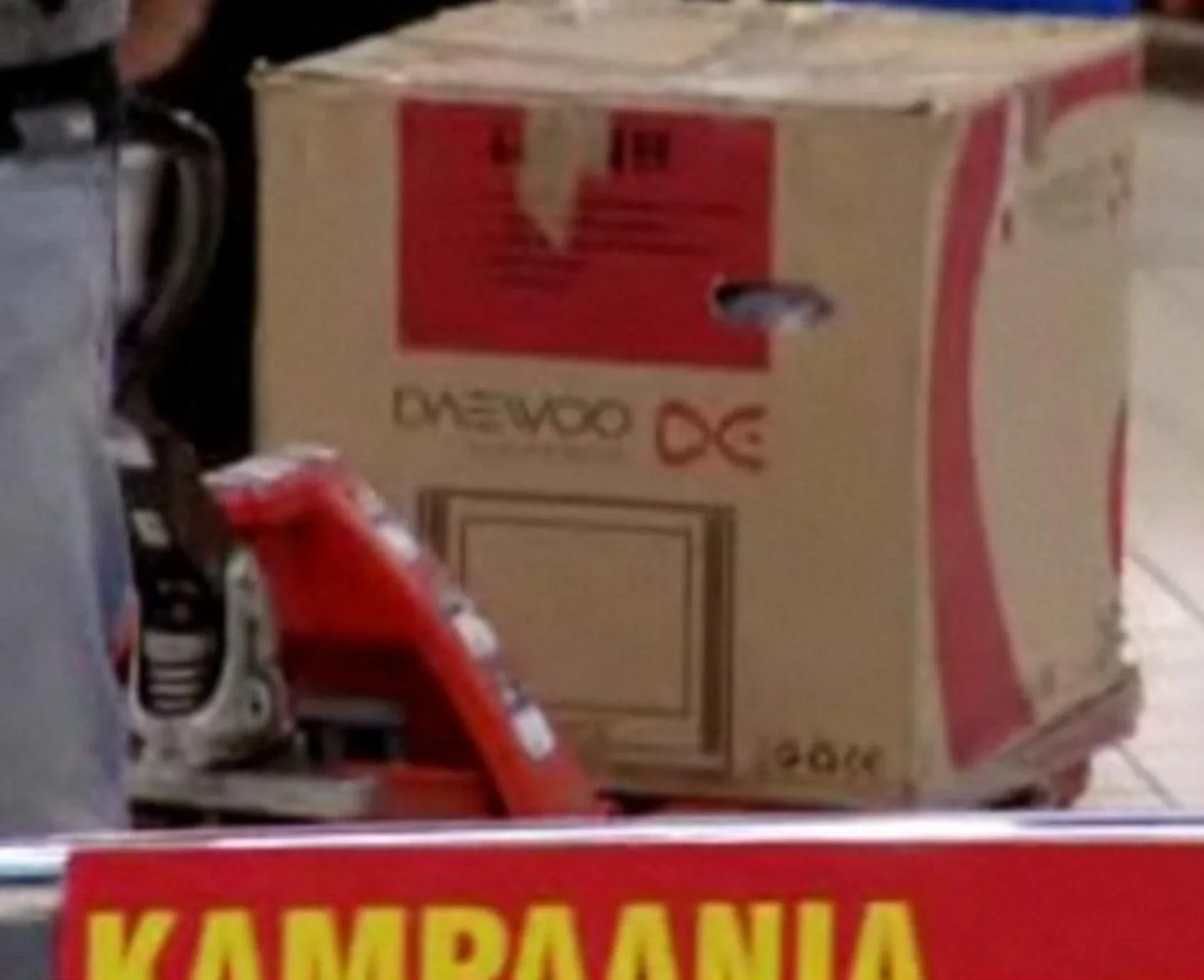 See õnnetu Daewoo teler oli kolm kuud remondis.