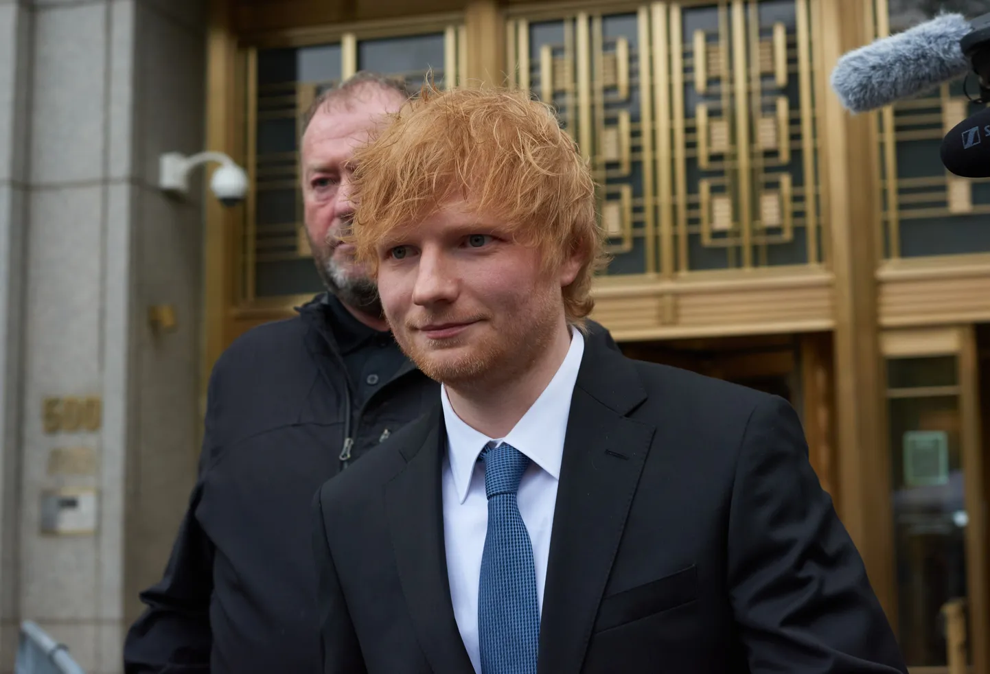 Ed Sheeran kolmandal kohtupäeval.