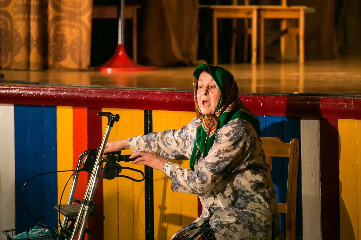 Huumoripäeval Väätsa rahvamajas Maamees muigab 2014.
DMITRI KOTJUH, JÄRVA TEATAJA/SCANPIX