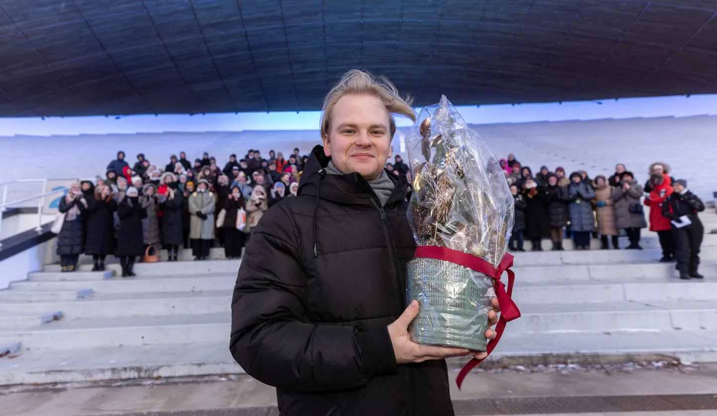 Gustav Ernesaksa 116. sünniaastapäeva tähistamine. Gustav Ernesaksa Fondi õppestipendiumi pälvis noor dirigent Martin Einmann.