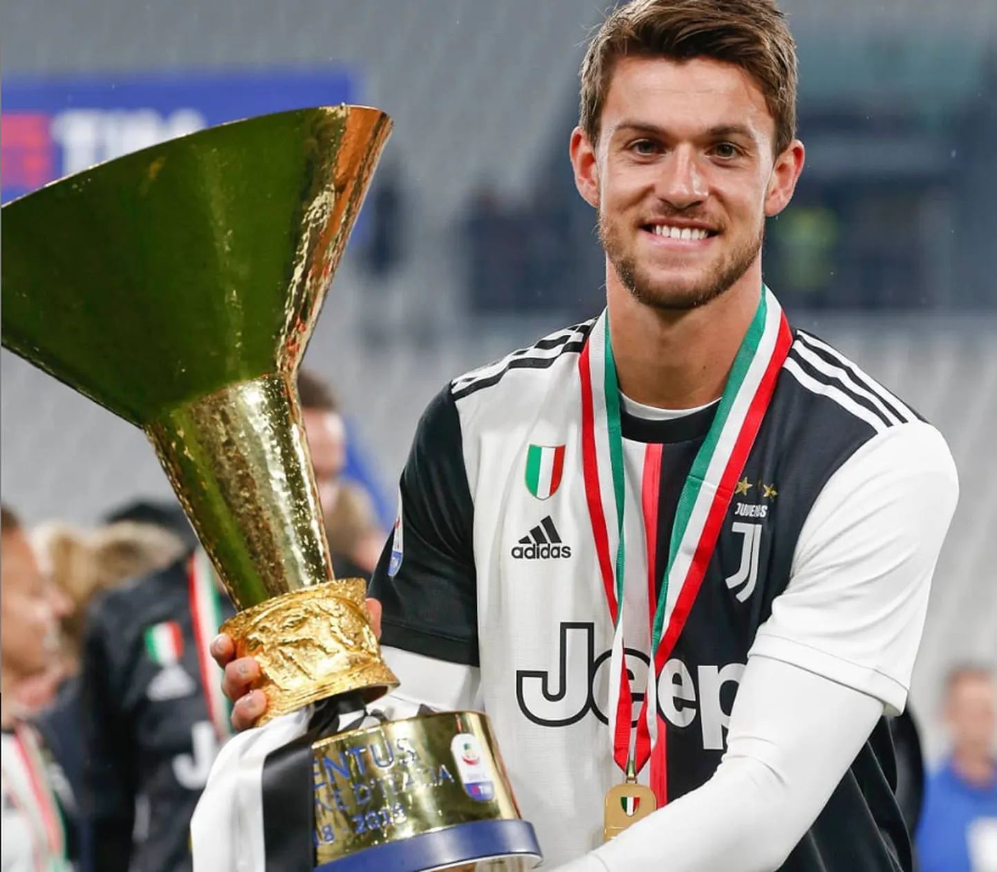 Torino Juventuse jalgpallur Daniele Rugani.