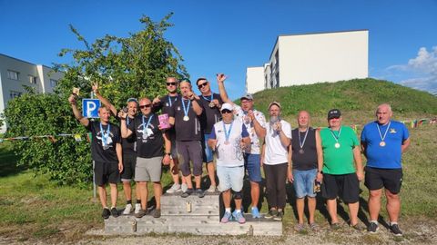 Hiiumaal mängiti Eesti meistrivõistlusi mölkky trios ja Kärdla Cup paarismängus