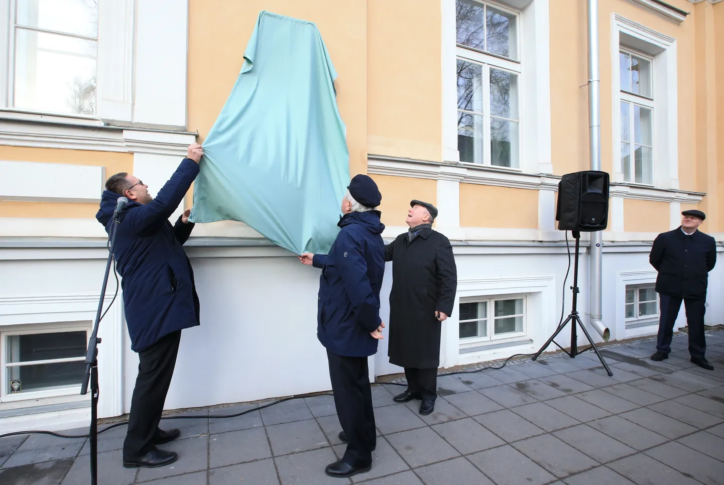 Riigikohtu mälestustahvli avamine.